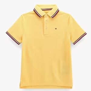 Tommy Hilfiger Kids Winston Polo Shirt in Sunny Yellow NWT!